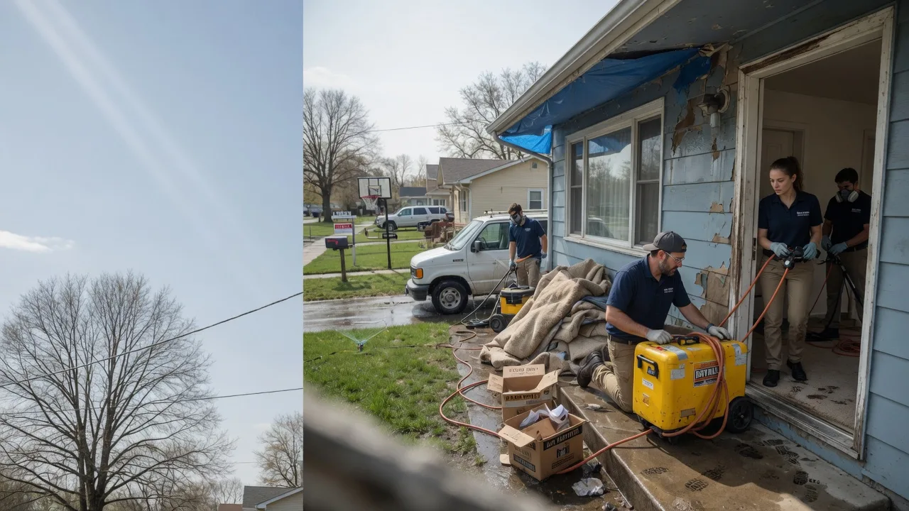 Basement Flood Cleanup in Radcliff, KY near me